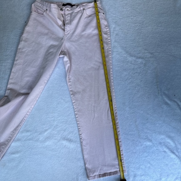 Gloria Vanderbilt Denim - Gloria Vanderbilt Light Pink Straight Leg Jeans